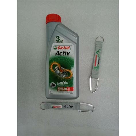 Castrol Activ T W Api Sl Jaso Ma Original Engine Oil