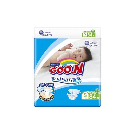 GooN Подгузники S (4-8 кг) 84 шт. - Акушерство.Ru