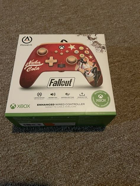 Powera Enhanced Wired Controller For Microsoft Xbox One Fallout Nuka