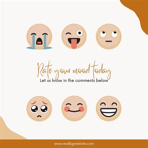 Free And Customizable Mood Templates