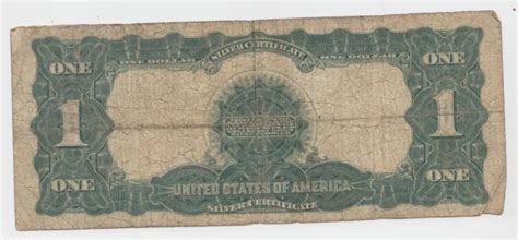 Alte Banknote Dollar Schein Silver Certificate Black Eagle Usa