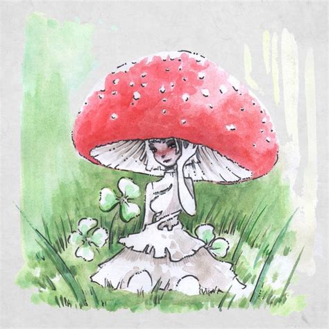 ArtStation Empire Of Mushrooms Barbora Urbankova Mushroom Art