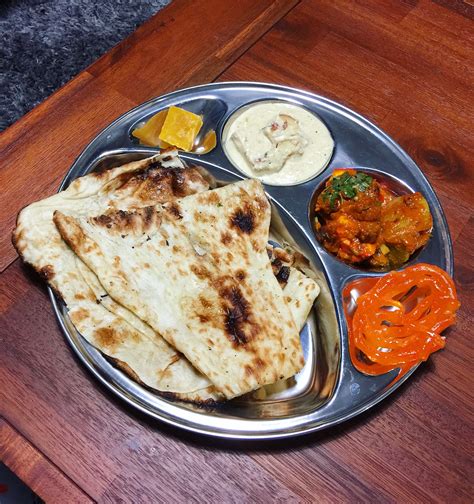 Paneer Tikka Masala And Naan