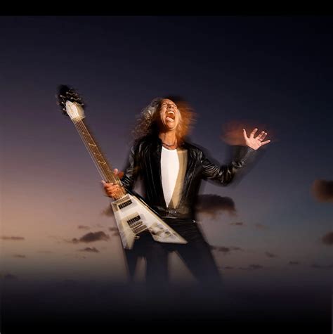 Kirk Hammett Of Metallica And Epiphone Unveil The 1979 Flying V