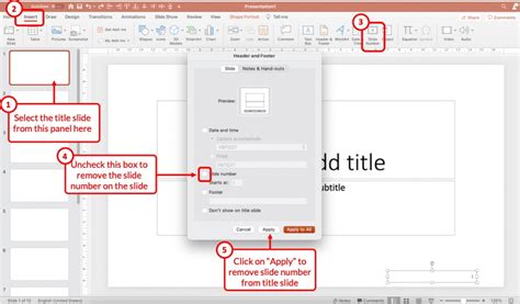 How To Add Powerpoint Slide Numbers