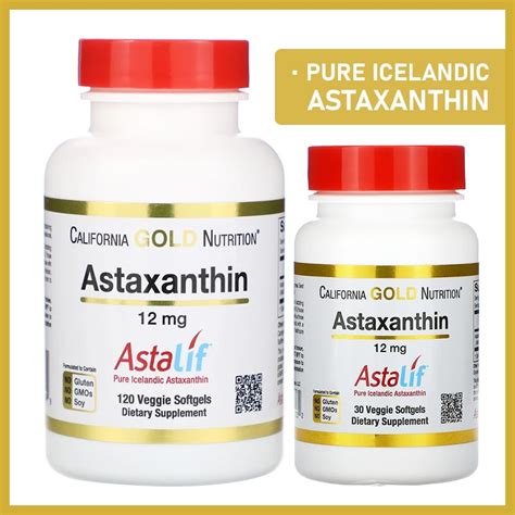 Ready Stock California Gold Nutrition Astaxanthin Astalif Pure