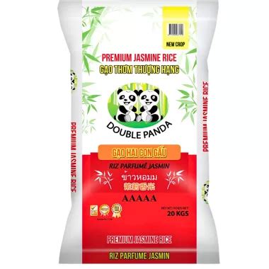 DOUBLE PANDA ST25 Super Jasmine Rice 1x18kg VN