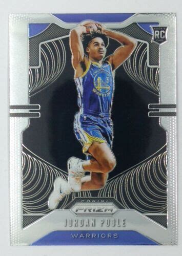 2019 20 Panini Prizm Jordan Poole Rookie RC 272 Golden State Warriors