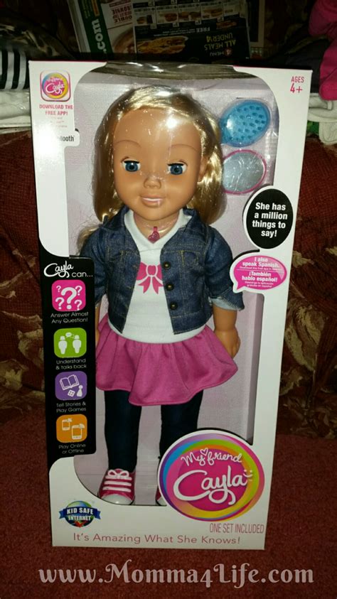 Holiday Gift Guide 2015 My Friend Cayla Doll Review - Momma4Life