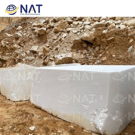 Vietnam Pure White Marble Blocks Marble Blocks