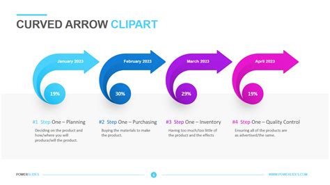 Powerpoint Curved Arrow Clip Art