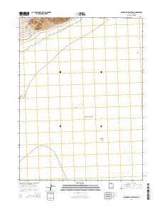 Bonneville Salt Flats Topo Map in Tooele County, Utah