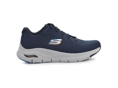 T Nis Skechers Archfit Infinity Cool Material Sint Tico Homem