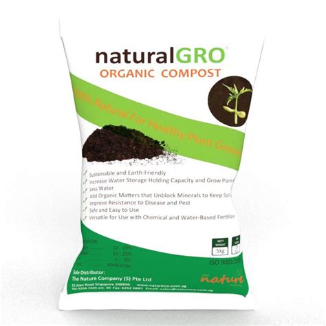 Naturalgro Organic Compost 100 Natural For Healthy Plants Ntuc