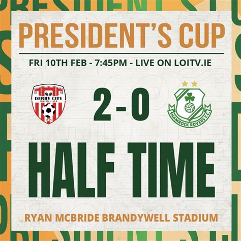 League of Ireland on Twitter: "HT | 2023 President's Cup 🏆 Goals from Will Patching and Michael ...