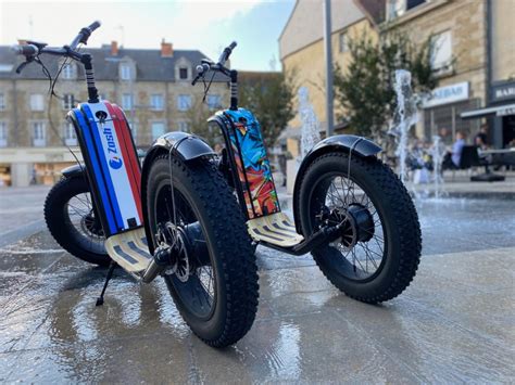 Zosh Une trottinette électrique tout terrain fabriquée en France