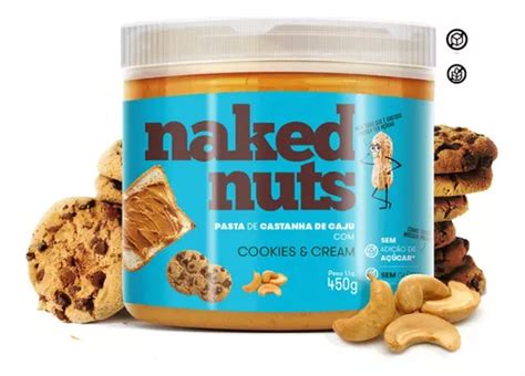 Pasta De Castanha De Caju Cookies Naked Nuts G Mercadolivre