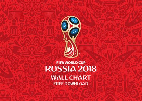 Freebie Fifa World Cup Russia Wall Chart On Behance