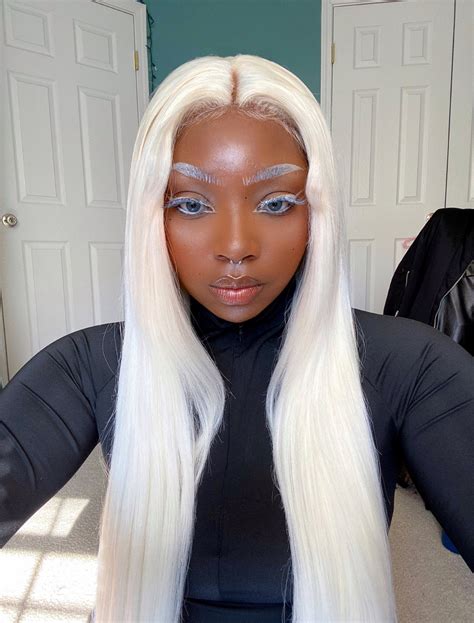 on Twitter: "satoru gojo!… " Black Girl White Hair, Gorgeous, Black