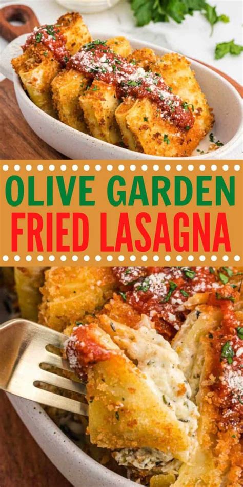 Olive Garden Fried Lasagna Recipe