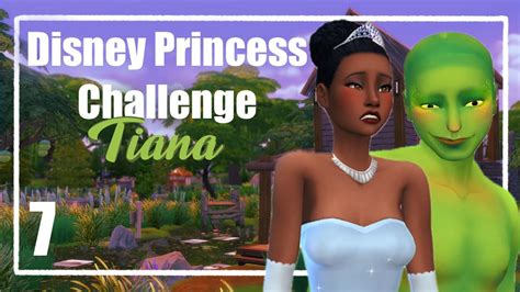 Tiana Kisses A Frog Disney Princess Challenge ~ Tiana Youtube