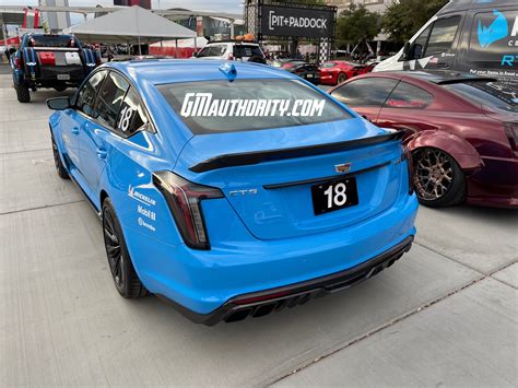 Cadillac Ct5 V Blackwing Spotted At 2021 Sema Show