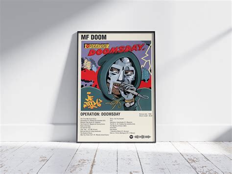 MF DOOM Operation: Doomsday Album Poster - Etsy