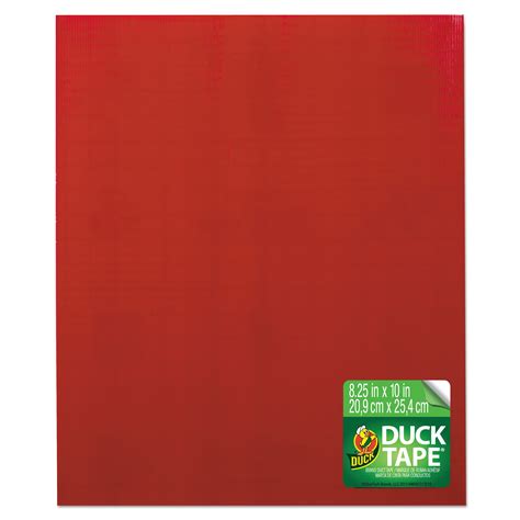 Duck Brand Red Duct Tape Sheets, 6 Count - Walmart.com - Walmart.com