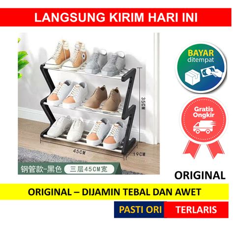 Jual Zigzag Rak Sepatu Zig Zag Shoe Rack Vanstar Sandal Susun