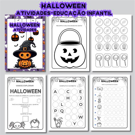 Atividades Halloween Educação Infantil
