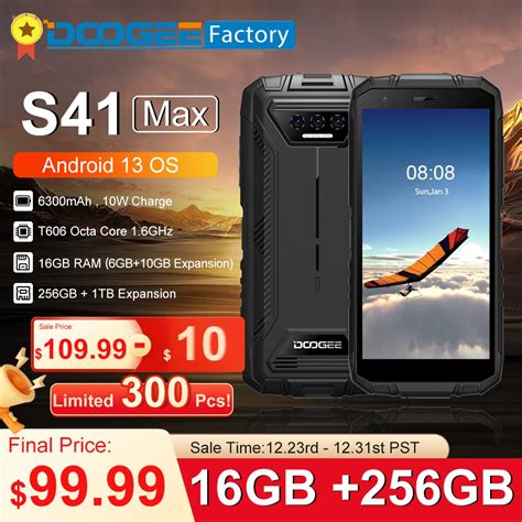 World Premiere Doogee S Max Gb Gb Rugged Machine Mah Mp Ai