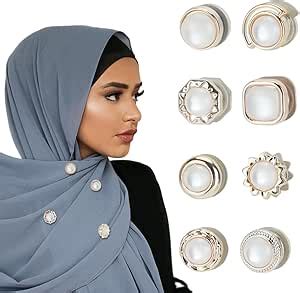 Ibequem Pairs Hijab Magnetic Pins Strongest Commercial Magnetic