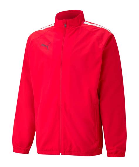 Puma Herren Fußballjacke teamLIGA SIDELINE in Rot kaufen engelhorn