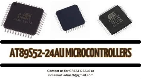 Microcontroller Chip At S Au High Performance Cmos