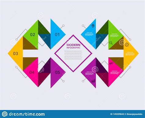 Business Modern Infographic Vector Infographics Timeline Design