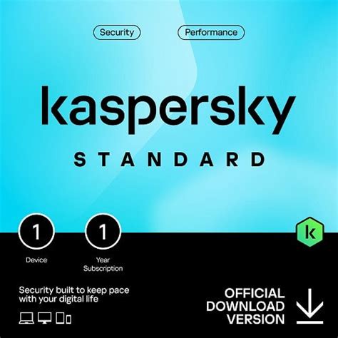 Kaspersky Standard Antivirus 1 Device 1 Year Konga Online Shopping