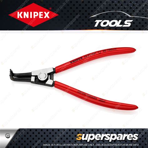 Knipex Circlip Plier 90 Degree Bent 200mm Long For External Circlips