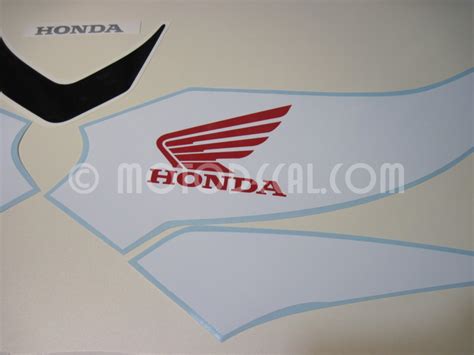 Honda Cbr 600rr 2007 Blue Decal Kit By Motodecalcom