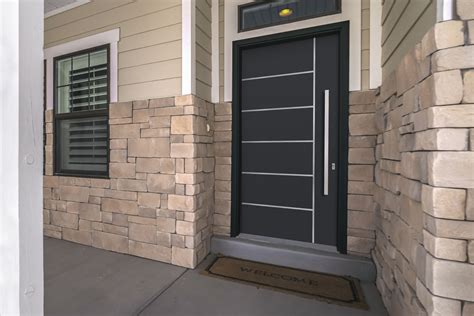 Aluminum Clad Wood Entry Doors Custom Modern Doors By Glenview Doors