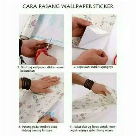 pasang wallpaper sticker  wallpaper teahubio