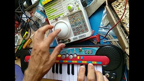 Circuit Bent Toy Keyboard U Create Mangle By Psychiceyeclix Youtube