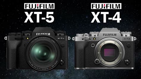 Fujifilm X T5 VS Fujifilm X T4 Comparison YouTube