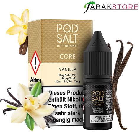 Pod Salt 10ml Liquid Core Vanilla 11mg günstig kaufen