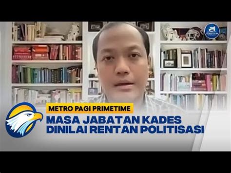 Wacana Perpanjangan Masa Jabatan Kades Dinilai Rentan Politisasi YouTube