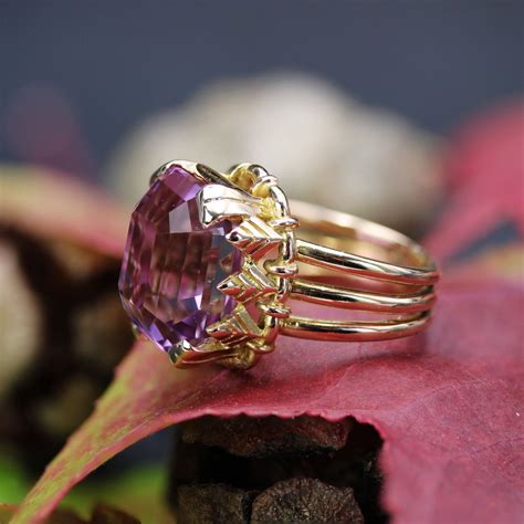 Proantic Bague Ancienne Kunzite