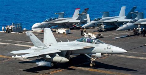 Navy Relieves Growler Squadron Commander Aboard Uss Harry S Truman Usni News