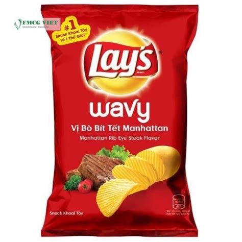 Lay S Potato Chips Manhattan Pork Rib Steak Flavor G X Wholesale