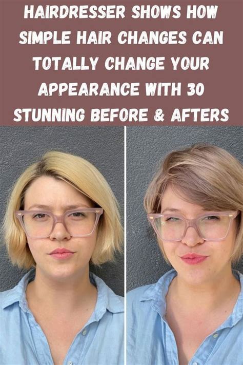 Hairdresser Shows How Simple Hair Changes Can Totally Change Your