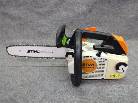 NICE STIHL MS200T MS 200T MS 200 T GAS CHAINSAW 14 BAR CHAIN 35cc