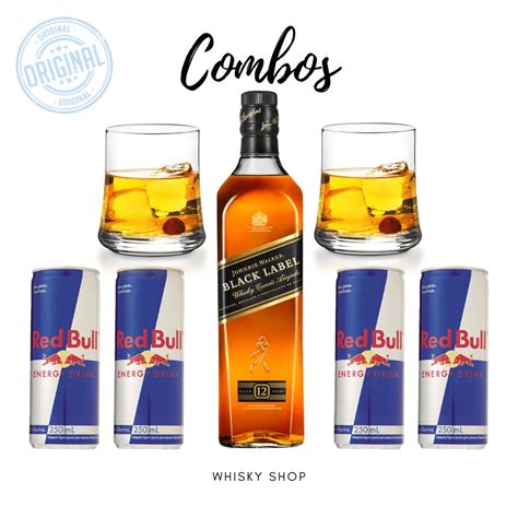 Combo Whisky Johnnie Walker Black Label Whisky Shop Delivery